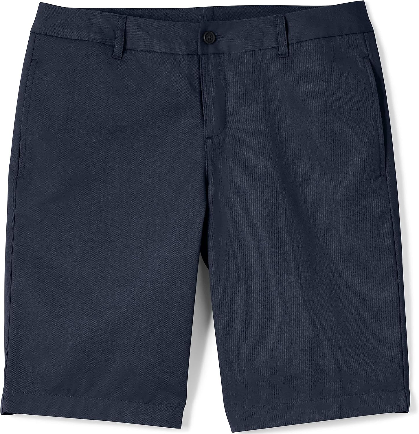image:imageSchool Uniform Young Womens Plain Front Blend Chino ShortsClassic Navy
