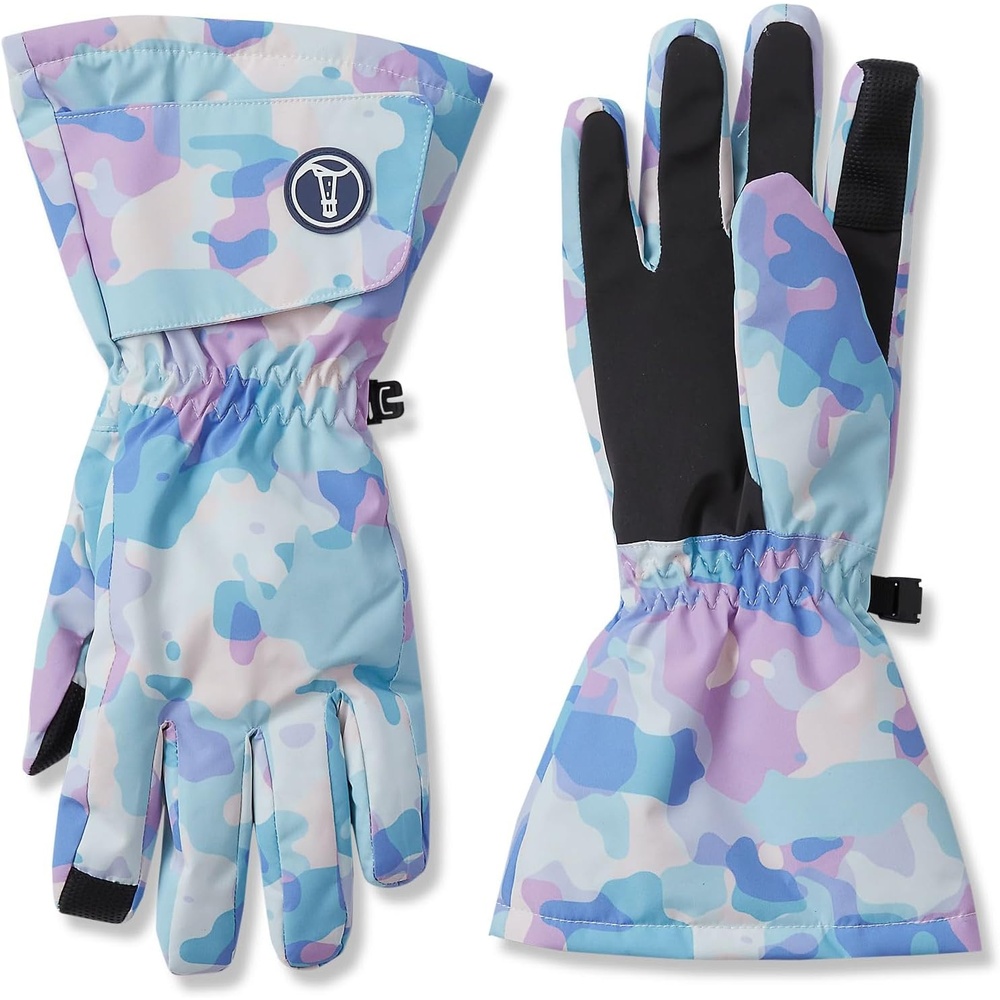 image:imageLands End Kids Expedition GloveCamo PastelLilac Breeze