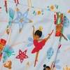 Lands’ End Kids Pattern Snug Fit Pajama Set(Ballerina/Blue)