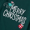 Lands’ End Kids Pattern Snug Fit Pajama Set(Christmas Dino/Evergreen)