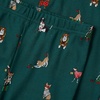 Lands’ End Kids Pattern Snug Fit Pajama Set(Holiday Dogs/Pine)