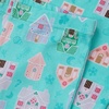 Lands’ End Kids Pattern Snug Fit Pajama Set(Pastel Gingerbread/Aruba Blue)