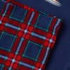 Lands’ End Kids Pattern Snug Fit Pajama Set(Teddy Bear/Dark Blue Plaid)