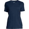 Lands’ End Women’s Short Sleeve Uniform T-Shirt(Classic Navy)