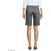 School Uniform Young Women’s Plain Front Blend Chino Shorts(Arctic Gray)