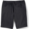 School Uniform Young Women’s Plain Front Blend Chino Shorts(Black)