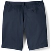 School Uniform Young Women’s Plain Front Blend Chino Shorts(Classic Navy)