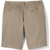 School Uniform Young Women’s Plain Front Blend Chino Shorts(Khaki)