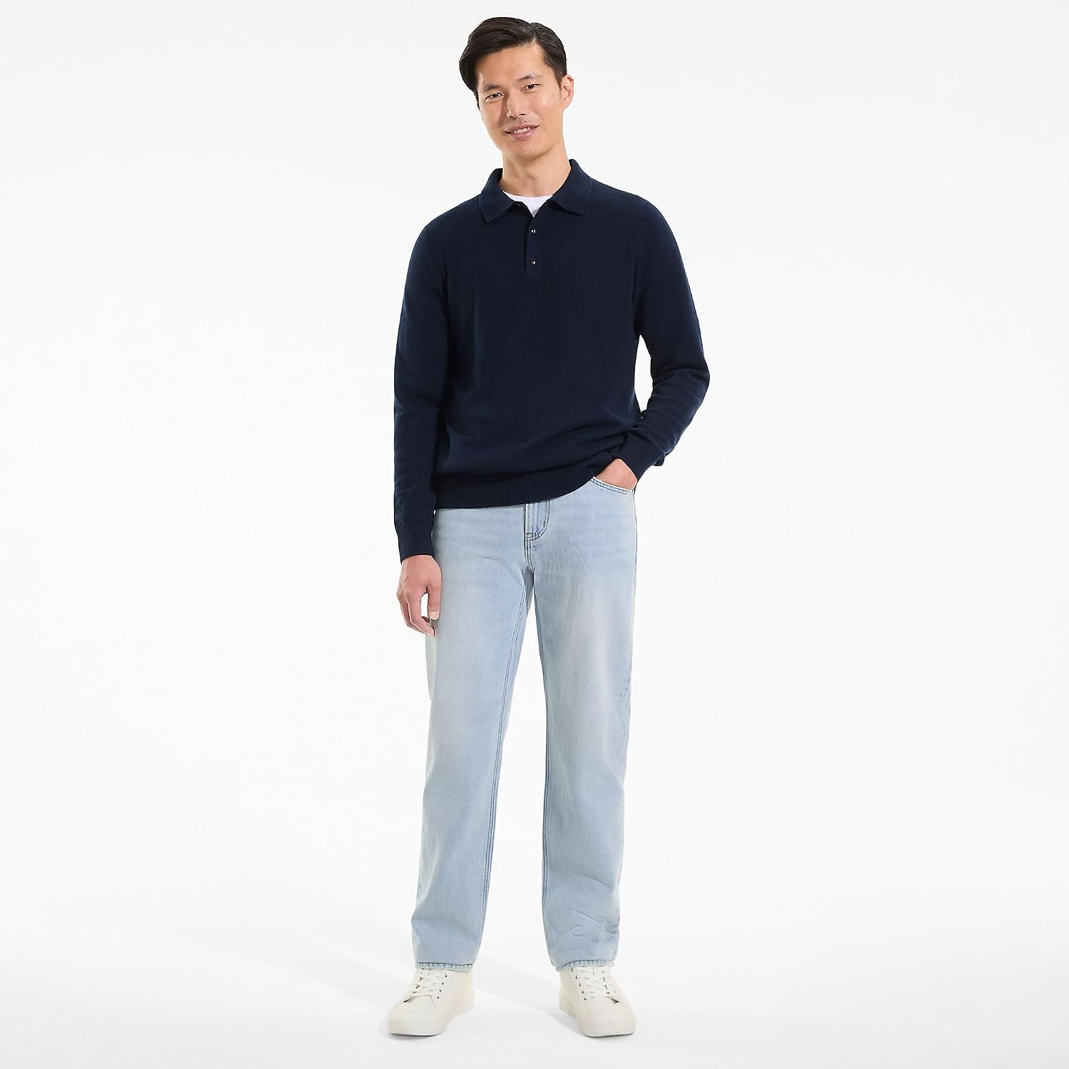 image:imageMens Rigid Comfort Waist Classic Fit JeanLight Northshore Wash