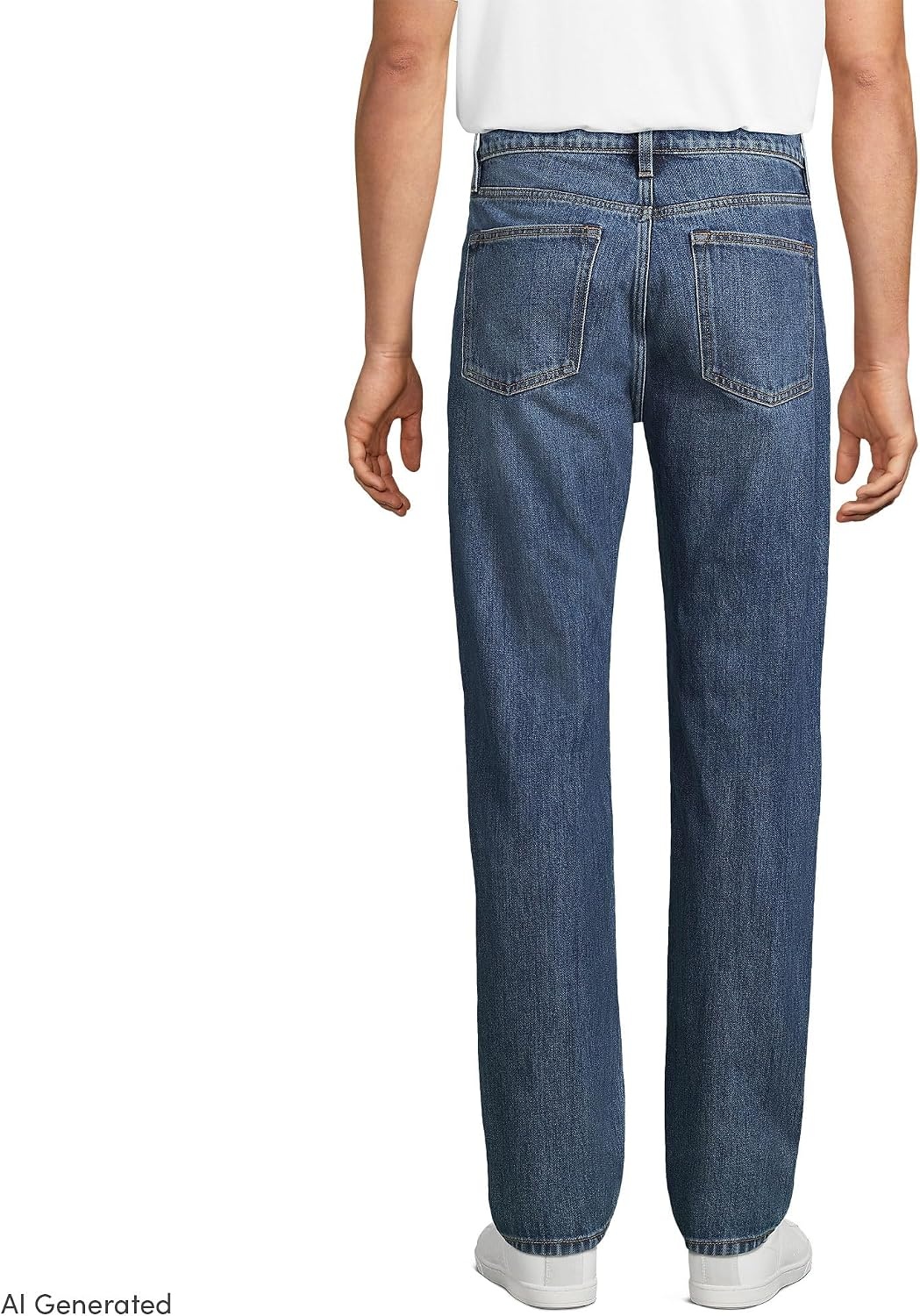 image:imageMens Rigid Comfort Waist Classic Fit JeanMedium Glacier Wash