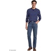 Lands’ End Men’s Slim Fit Stretch Jeans Washed Black(Medium Heritage Wash)