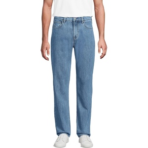 Men’s Rigid Comfort Waist Classic Fit Jean(Medium Stonewash)