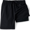 Men’s 9″ Volley Hydroliner Swim Trunks(Black)