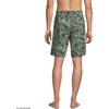 Men’s 9″ Volley Hydroliner Swim Trunks(Rich Olive Stipple Palm)