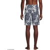Men’s 9″ Volley Hydroliner Swim Trunks(Slate Blue Stipple Palm)
