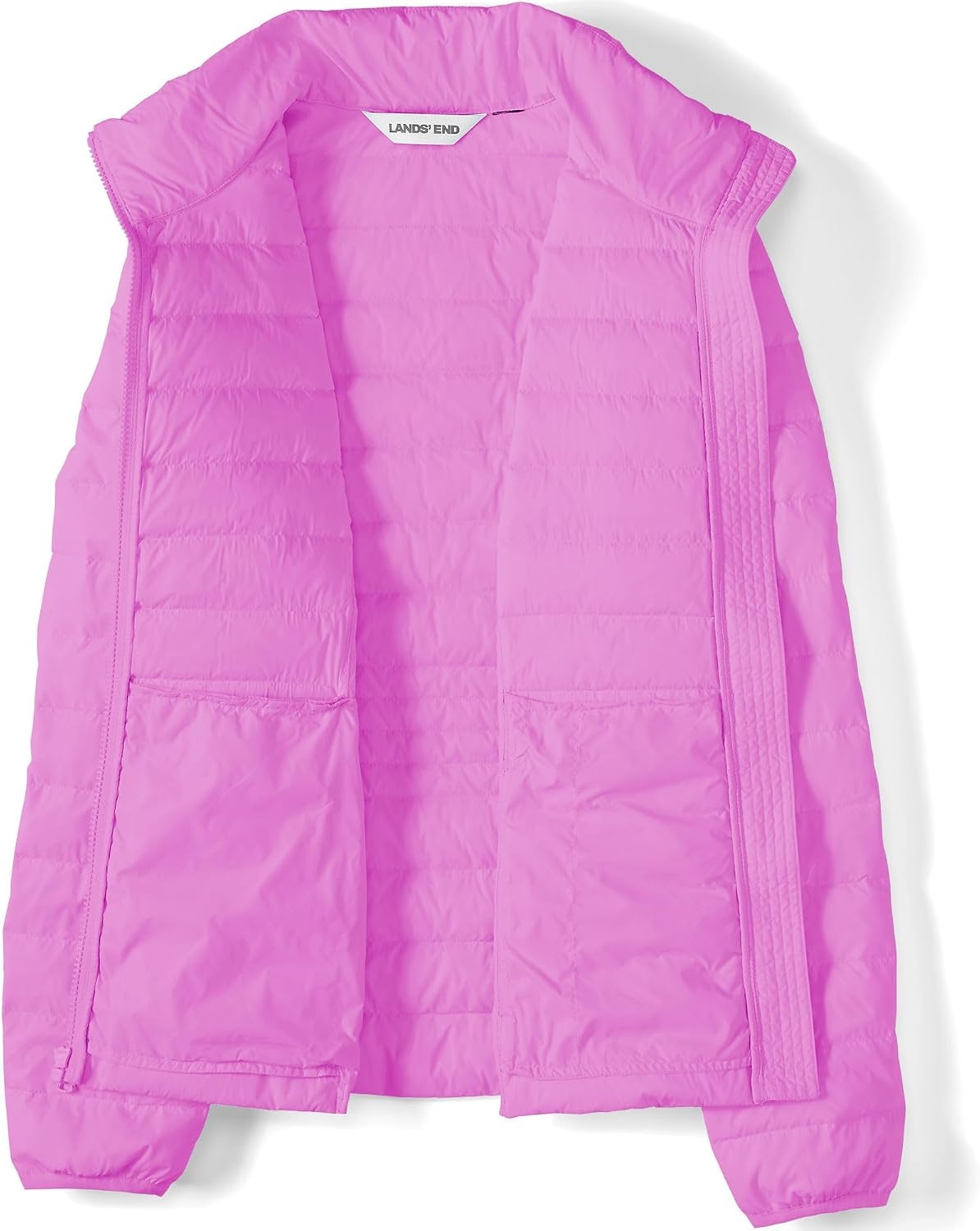 image:imageLands End Womens Wanderweight Ultralight Packable Down JacketAster Pink