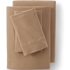 Comfy Super Soft Cotton Flannel Fitted Bed Sheet – 5oz Queen Cypress Green(Rich Camel)