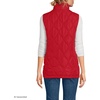 Lands’ End Women’s Quilted Puffer Vest(Compass Red)