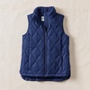 Lands’ End Women’s Quilted Puffer Vest(Deep Sea Navy)