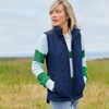 Lands’ End Women’s Quilted Puffer Vest(Deep Sea Navy)