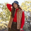 Lands’ End Women’s Quilted Puffer Vest(Ducks/Honey Beige)