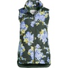 Lands’ End Women’s Quilted Puffer Vest(Evening Forest Rose)