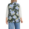 Lands’ End Women’s Quilted Puffer Vest(Evening Forest Rose)