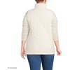 Lands’ End Women’s Quilted Puffer Vest(Ivory)