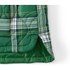Lands’ End Women’s Quilted Puffer Vest(Light Emerald Plaid)
