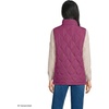 Lands’ End Women’s Quilted Puffer Vest(Light Raspberry)