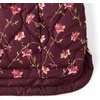 Lands’ End Women’s Quilted Puffer Vest(Lush Burgundy Tossed Floral)
