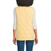 Lands’ End Women’s Quilted Puffer Vest(Pale Sunbeam Yellow)