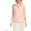 Lands’ End Women’s Quilted Puffer Vest(Soft Mineral Blush)