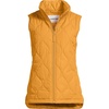 Lands’ End Women’s Quilted Puffer Vest(Vintage Amber)