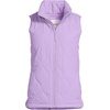 Lands’ End Women’s Quilted Puffer Vest(Whisper Lilac)