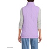 Lands’ End Women’s Quilted Puffer Vest(Whisper Lilac)