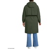 Lands’ End Women’s Squall Packable Long Raincoat(Rich Olive Green)