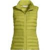 Lands’ End Women’s Wanderweight Packable Ultralight Down Vest(Chartreuse)