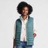 Lands’ End Women’s Wanderweight Packable Ultralight Down Vest(Tourmaline)