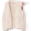 Lands’ End Women’s Wanderweight Ultralight Packable Down Jacket(Bright Poppy Fairisle)