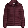 Lands’ End Women’s Wanderweight Ultralight Packable Down Jacket(Lush Burgundy)