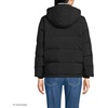 Lands’ End Women’s Wide Channel 600 Down Puffer Jacket(Black)
