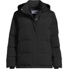 Lands’ End Women’s Wide Channel 600 Down Puffer Jacket(Black)