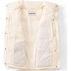 Lands’ End Women’s Wide Channel 600 Down Puffer Vest(Ivory Pearl)