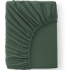 Comfy Super Soft Cotton Flannel Fitted Bed Sheet – 5oz Queen Cypress Green(Cypress Green)