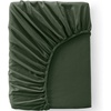 Comfy Super Soft Cotton Flannel Fitted Bed Sheet – 5oz Queen Cypress Green(Fresh Evergreen)