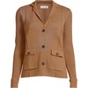 Women’s Drifter Ribbed Collared Blazer Sweater(Canyon Camel)