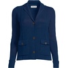 Women’s Drifter Ribbed Collared Blazer Sweater(Deep Sea Navy)
