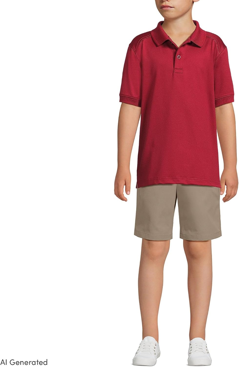 image:imageSchool Uniform Kids Short Sleeve Rapid Dry Polo ShirtGarnet