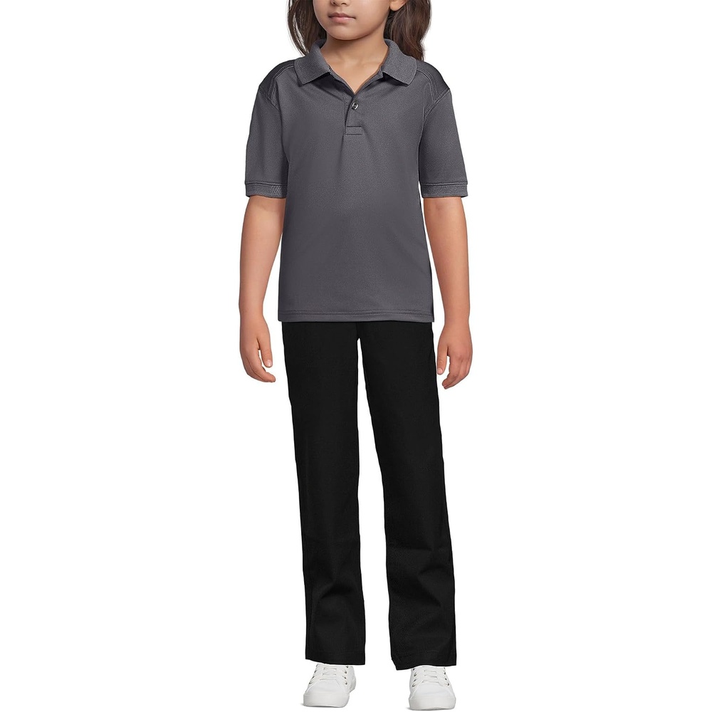image:imageSchool Uniform Kids Short Sleeve Rapid Dry Polo ShirtSoapstone